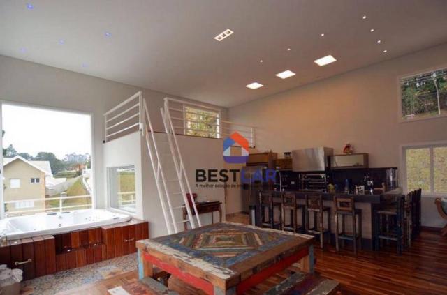 Casa residencial à venda, alto do capivari, campos do jordão. - Foto 7