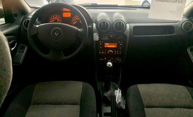 Renault Logan Expression Top de linha 1.0 flex 2013 Completo - Foto 12