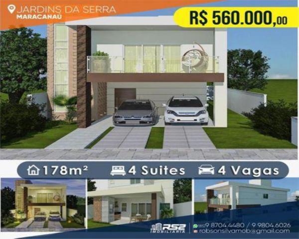Casa em Condomínio para Venda em Maracanaú / CE no bairro Cágado, Casa a venda Jardins da - Foto 9