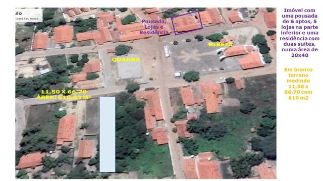 Vendo terreno no centro de barra grande pi. 610 m2