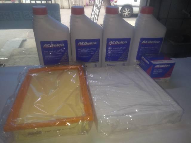 Kit Troca de Óleo 5W30 Semissintetico Acdelco - Foto 3