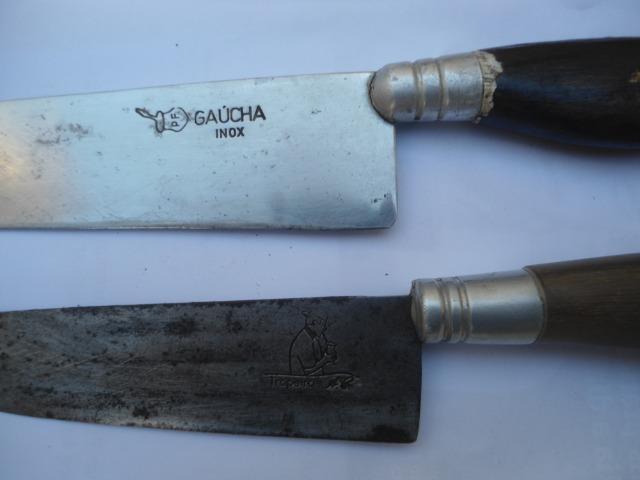Trio facas marcas Tropeiro, Mundial e Gaucha. - Foto 2
