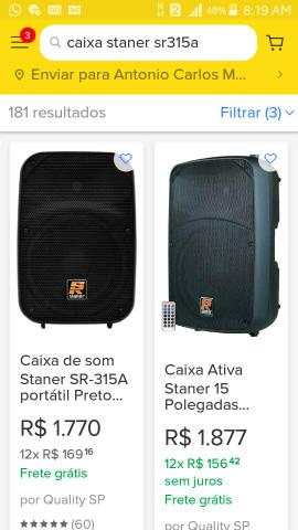 Caixa amplificada proficional - Foto 2