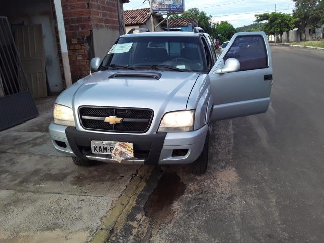 Vendo S-10 Prata Cabine dupla a Diesel - Foto 4