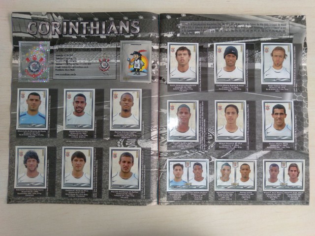 Álbum de figurinhas Campeonato Brasileiro 2006 - Foto 2