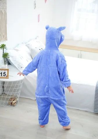 Pijama Kigurumi Macacão Fantasia Super Homem Unicórnio Stitch Pikachu Urso  - Artigos infantis - Fonseca, Niterói 1252429472