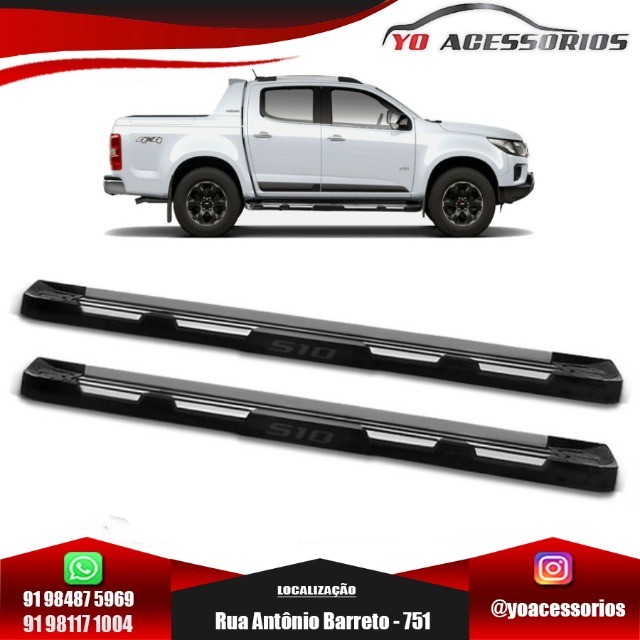 Estribo Lateral S10 2012 - 2020 Modelo Off-Road