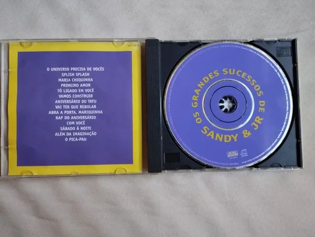 3 cds de Sandy e Junior originais - Foto 3