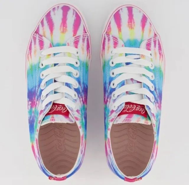 Tênis Coca Cola Plataforma Tie Dye -Tam 39 - Foto 3