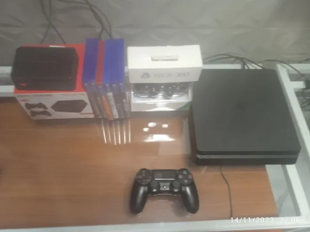 Retrobox Classic com 2 controles e 22 Mil Jogos de Play 1,N64,Super  Nintendo,Mega Drive,Atari