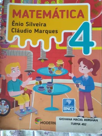 Livro Escolar Matemática 4 ano Fundamental I