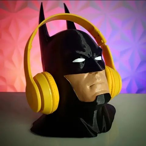 suporte para fone de ouvido Batman (envio)