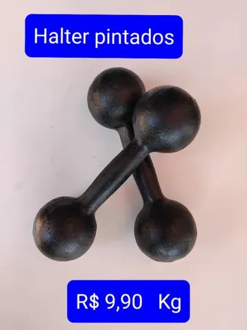 Halteres musculação 