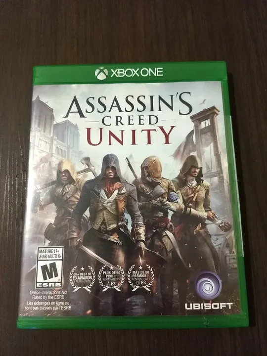 Assassins Creed Unity para Xbox One em mídia física