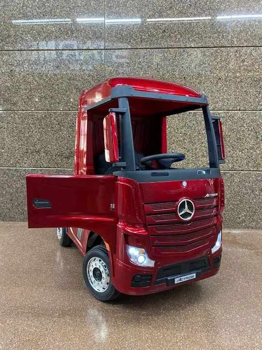 Carrinho Elétrico Caminhão Actros Infantil Novo Lj Oficial - Foto 4