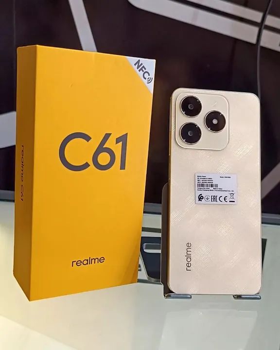 Realme C61 8/256 - Novo na caixa! - Foto 2