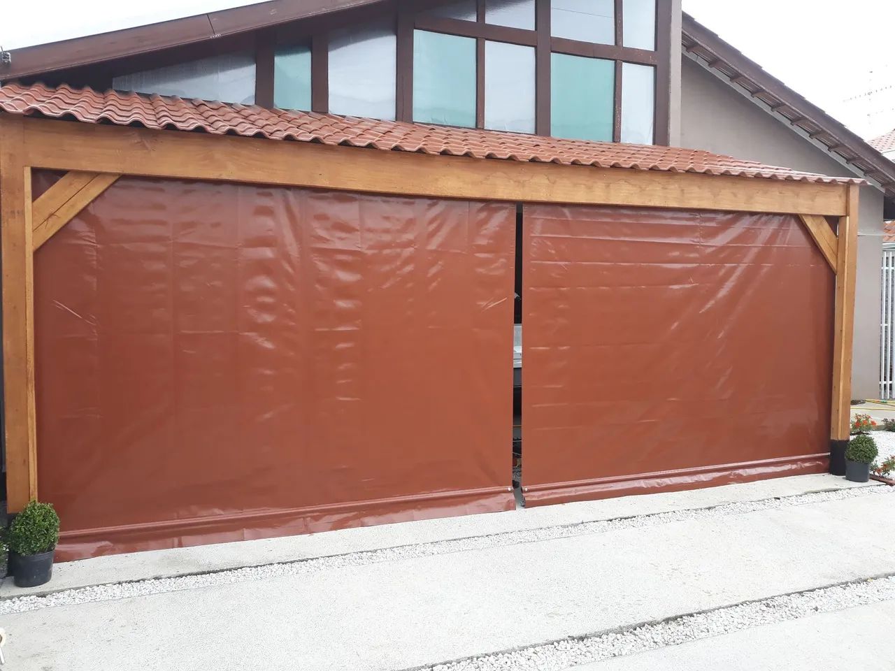 Toldos Cortinas retráteis 