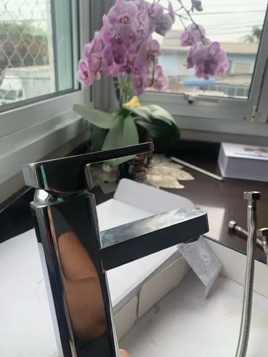 BARBADA!!! CONJUNTO de TORNEIRAS CROMADAS