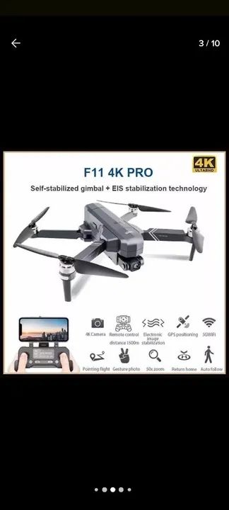 Drone Sjrc F11 4k Pro - Foto 2