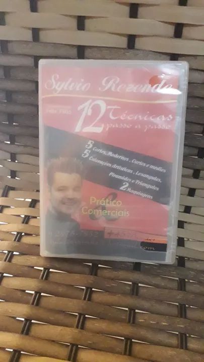 DVD Silvio Rezende 12 técnicas de cortes - Foto 2
