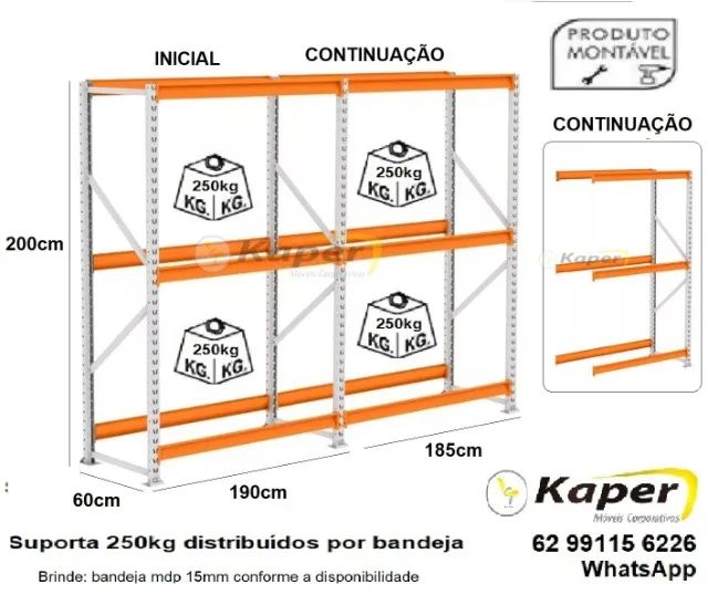 Mini Porta-Pallets / palete / prateleira ( produto novo ) Compacto e Funcional
