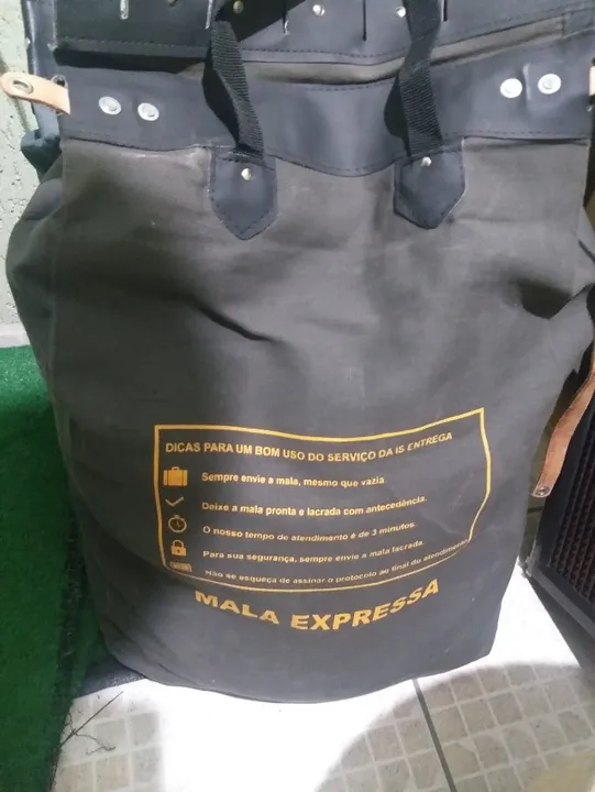 20 saco de lona idel para entulho e guarda objetos.
