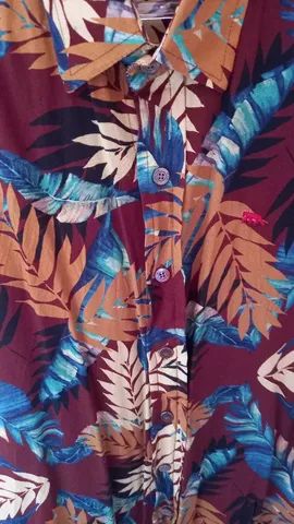 Camisas Estampas Tropicais - Foto 2