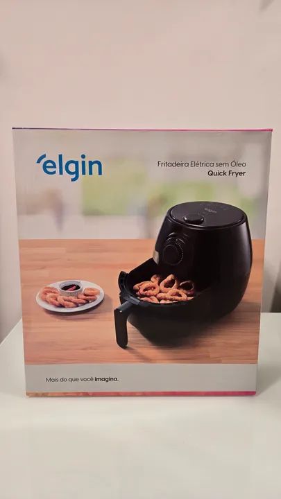 Air Fryer Elgin 4 Litros 110v - Lacrada e com NF