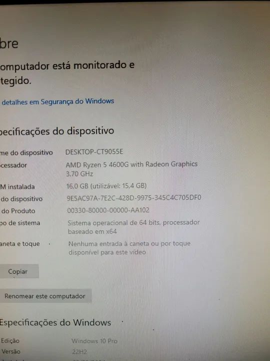 KIT PLACA MÃE B450 AORUS RYZEN 5 4600G E  16GB MEMÓRIA DDR4 3200 RGB  - Foto 5