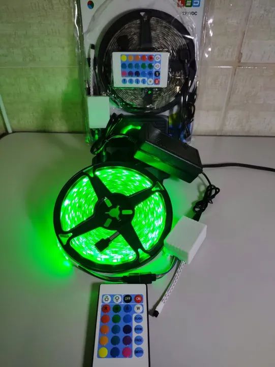 Fita de LED Multicolor e Colorida para Decoração 
