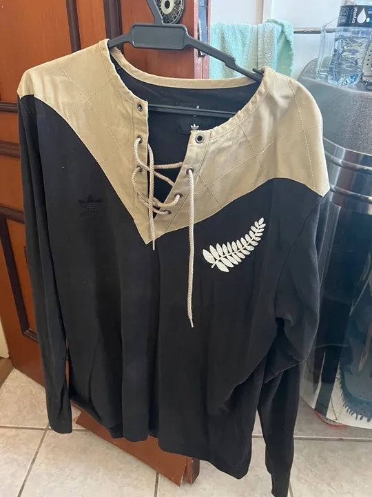 Camisa All Blacks passeio Adidas Originals  - Foto 6