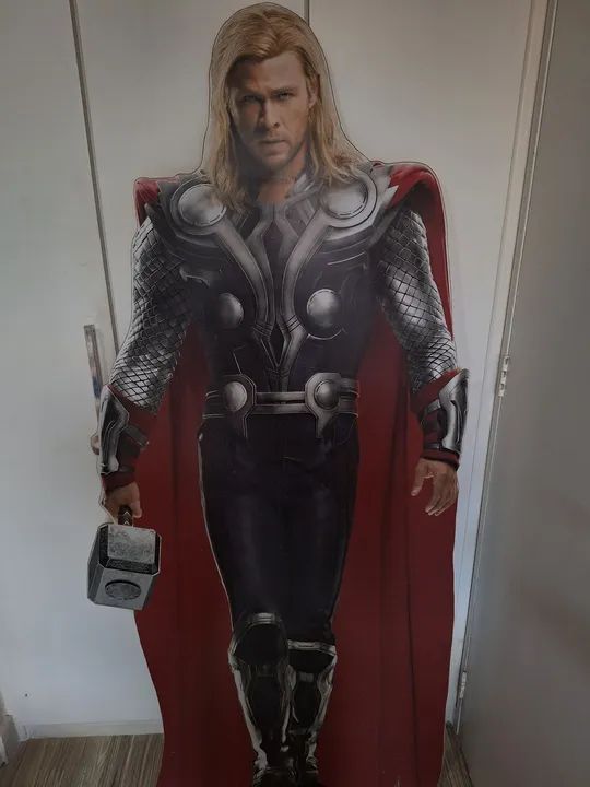 Personagem de MDF Vingadores - Decoração