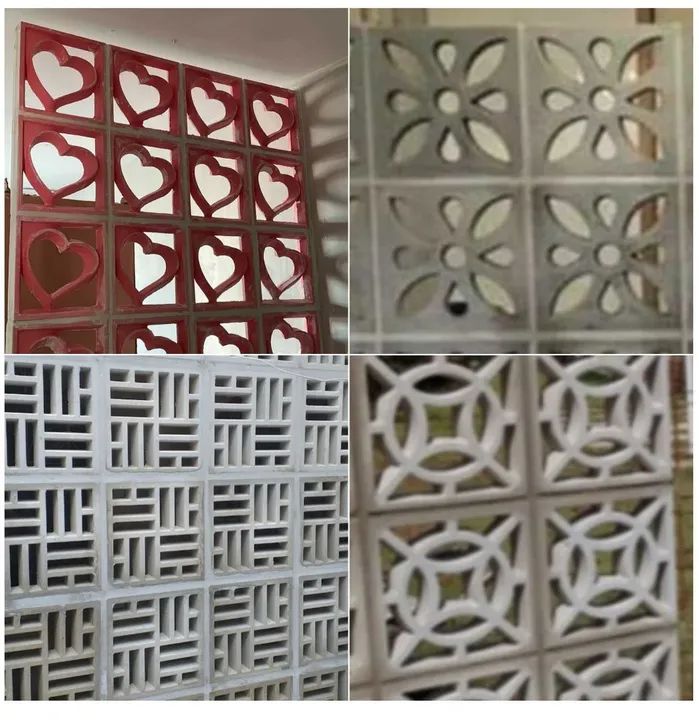 Cobogós vários modelos e medidas  - Foto 4