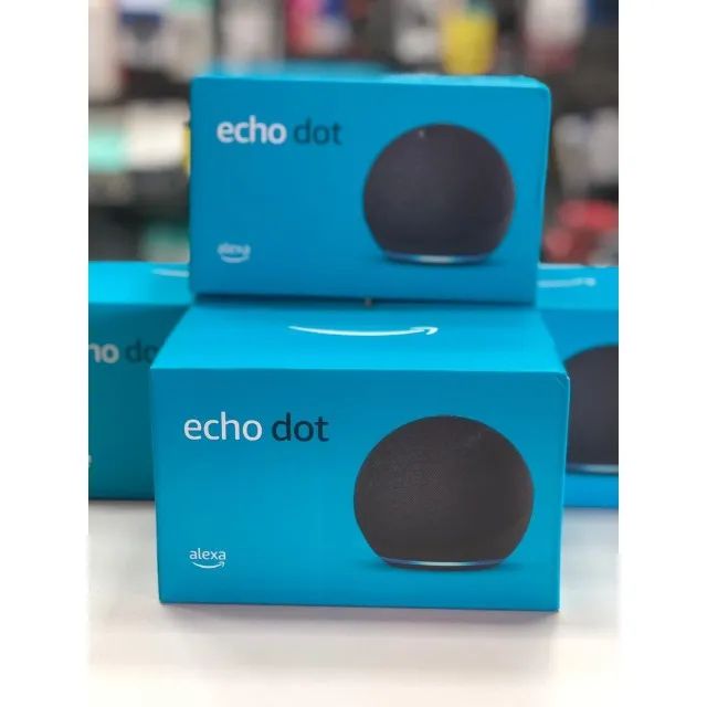 Amazon Echo Dot 5th Gen com assistente virtual Alexa deep sea blue 110V/240V - Foto 4