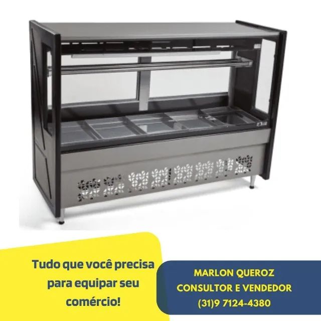 Balcão de Açougue 1,75M Polar Novo