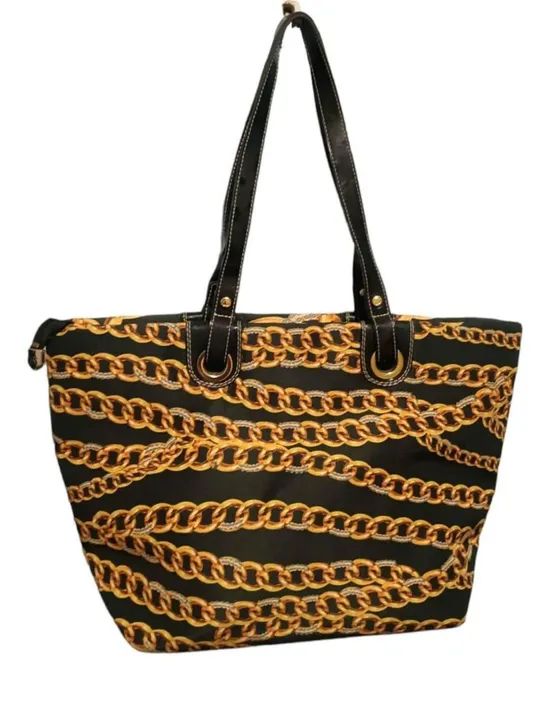 Bolsa Carmen Steffens Dourada com Corrente - Foto 3