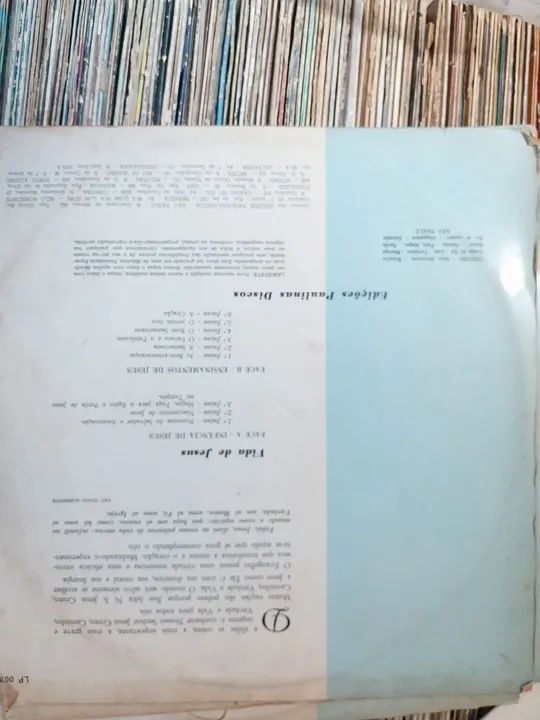 Discos de Vinil - O Sermão da Montanha e Vida de Jesus - Foto 5