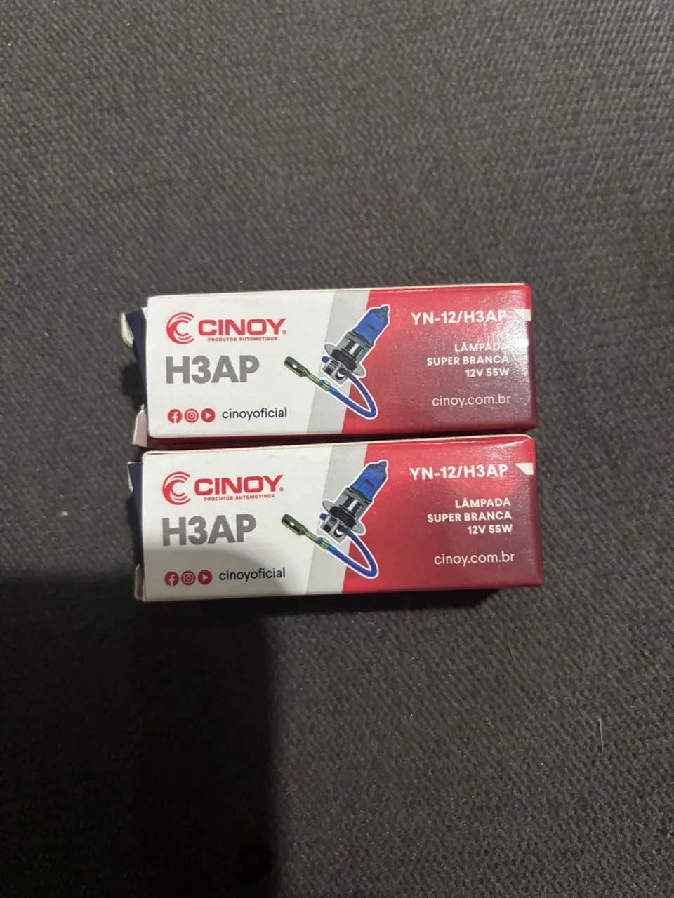 Lâmpadas Super Branca H3AP - CINOY