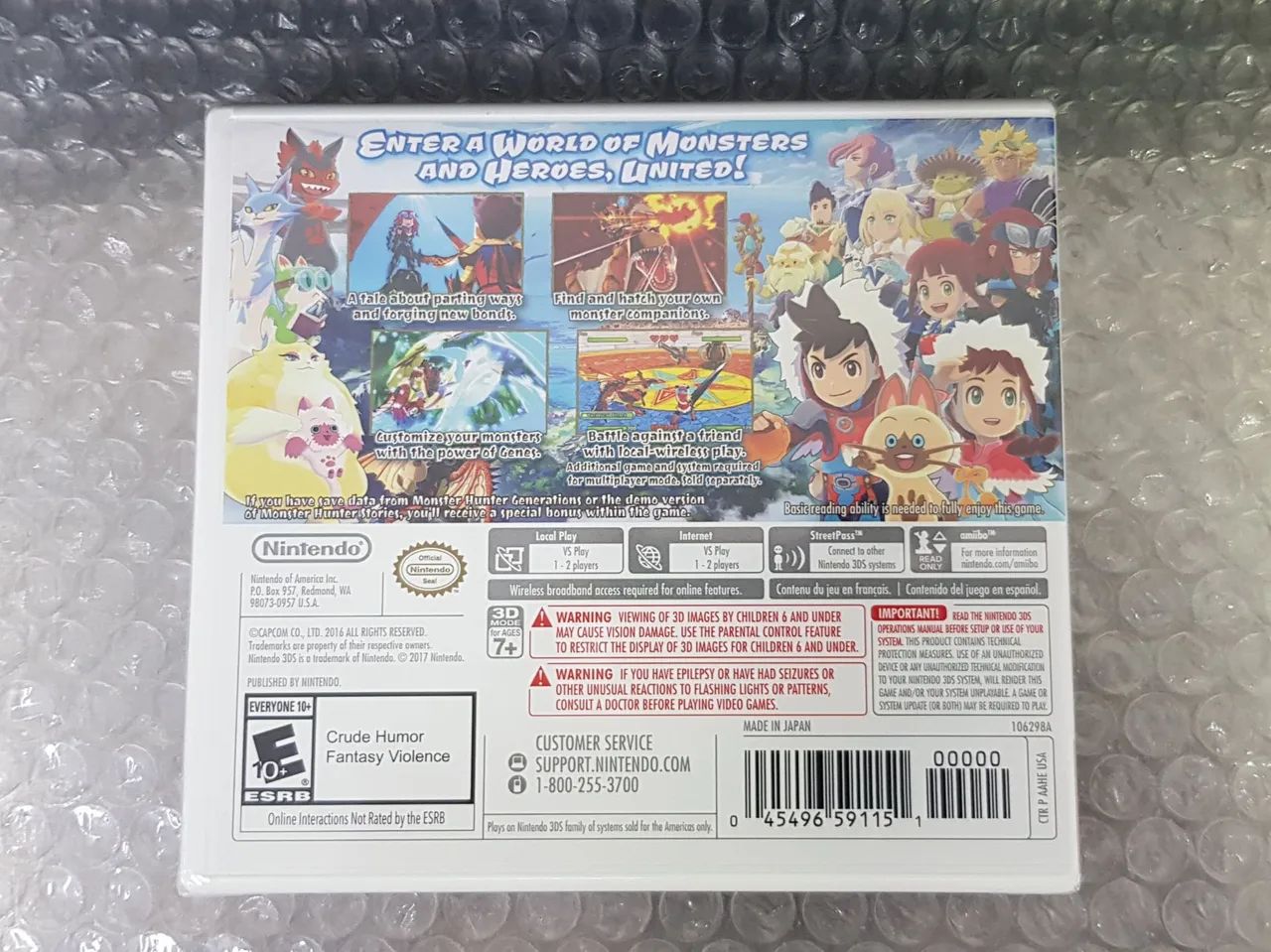 Monster Hunter Stories - Nintendo 3DS Novo Lacrado - Jogos de Vídeo ...