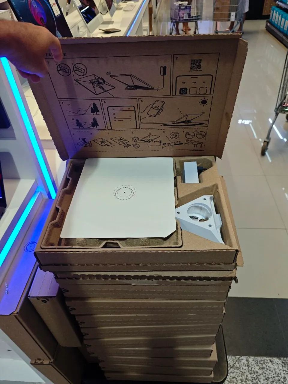 Starlink Mini Kit - Conectividade via Satélite - Foto 4