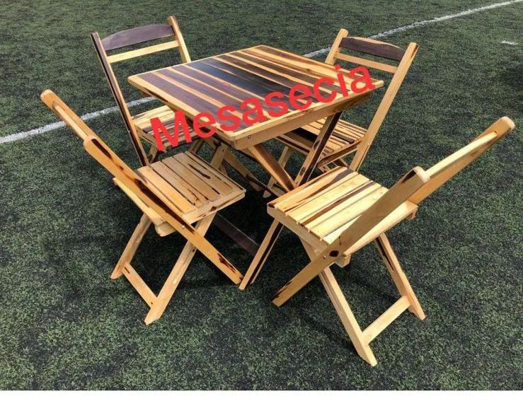 Mesas e cadeiras dobráveis  - Foto 2