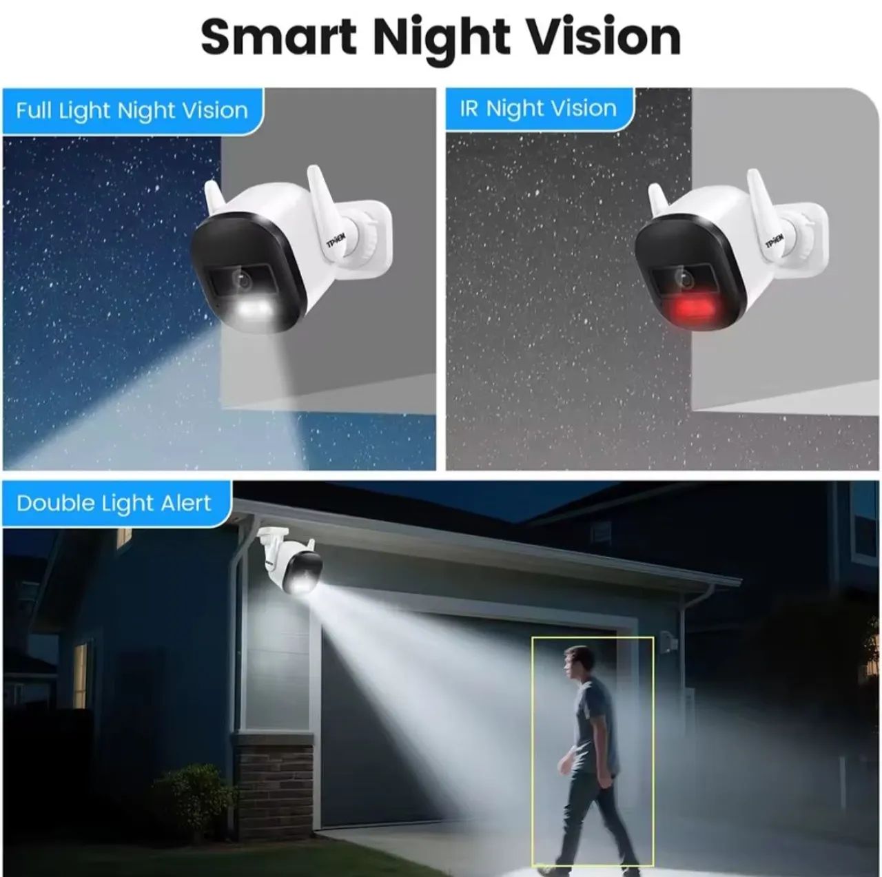 Câmera Wifi externa resolução 2k 3 megapixel - Foto 2