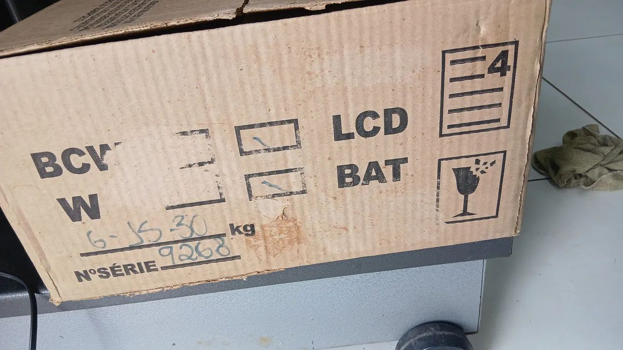 Balança Eletrônica Comercial Welmy BCW 6/15/30 kg - Nova na Caixa  - Foto 3