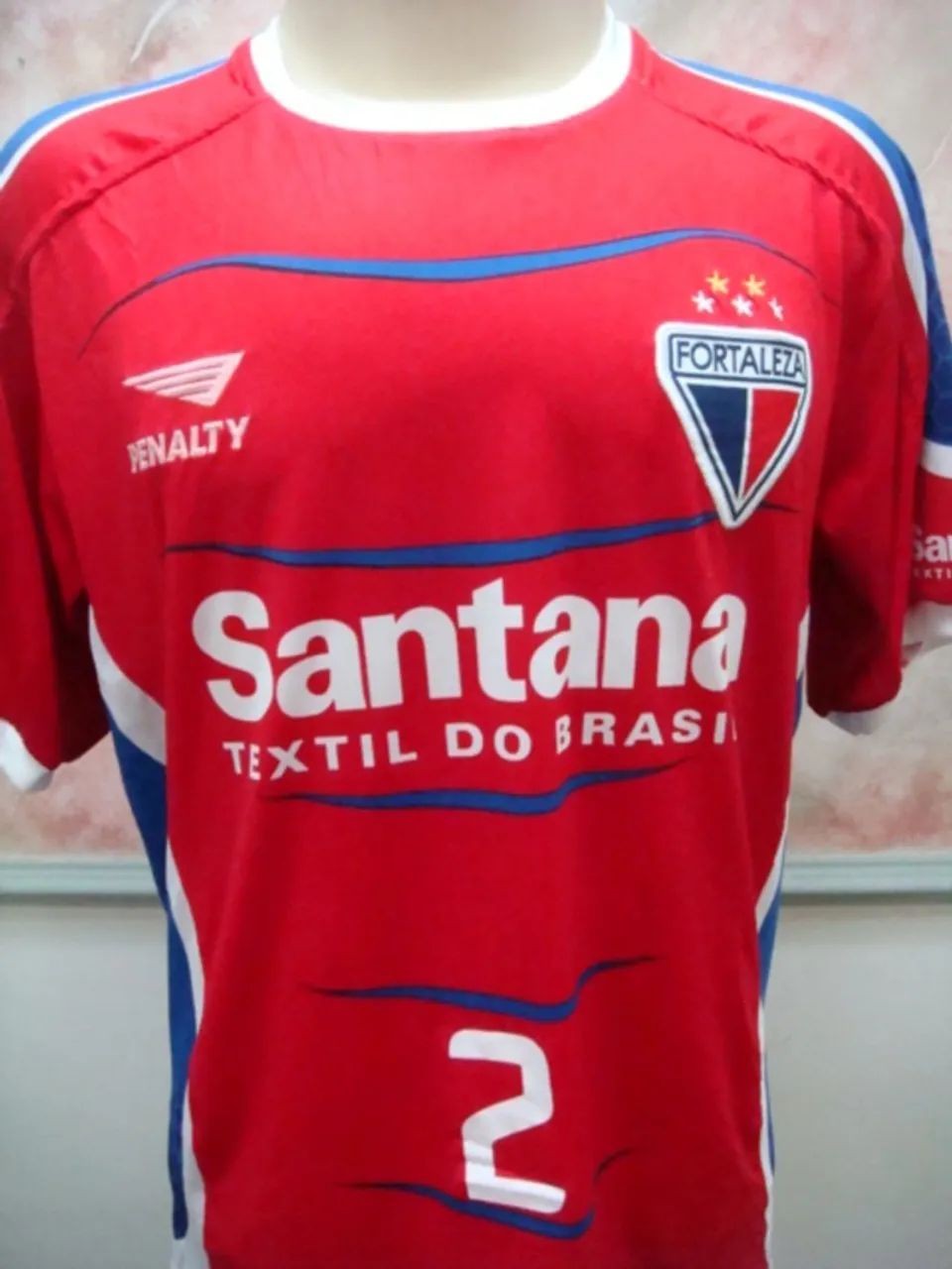 Camisa Futebol Fortaleza Ce Penalty (2007) Jogo Cod. 2448 - Foto 2