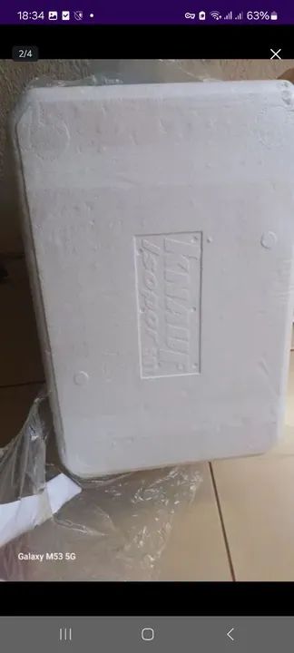 Isopor 50 litros semi novo - Foto 2