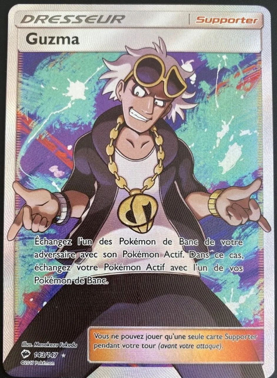 Carta Guzma (143/147) Pokemon TCG - Foto 2