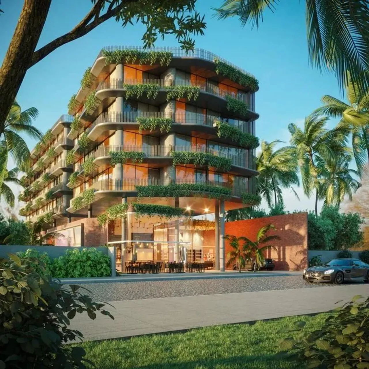 Studio com varanda na maravilhosa praia do francês