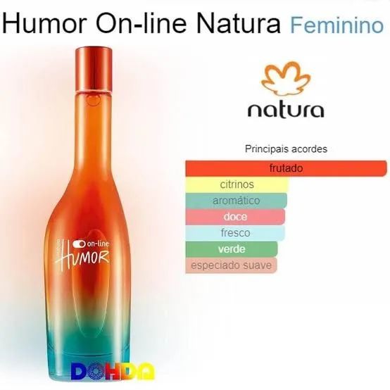 Perfume Humor " ON-LINE " Natura - Original! - Foto 3