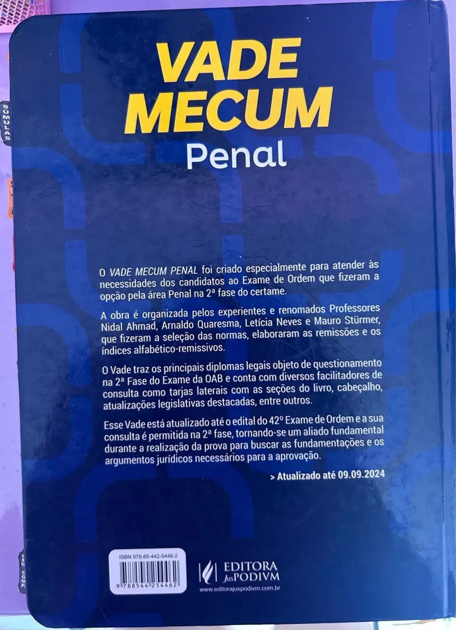 Vade Mecum Penal Ceisc - Exame 42 - Foto 3