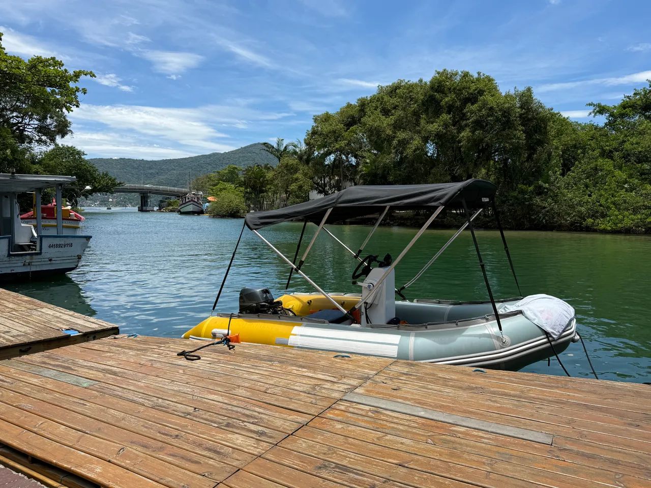 Vendo Bote Inflável + carreta rodoviária (SUPER KIT) - Foto 7